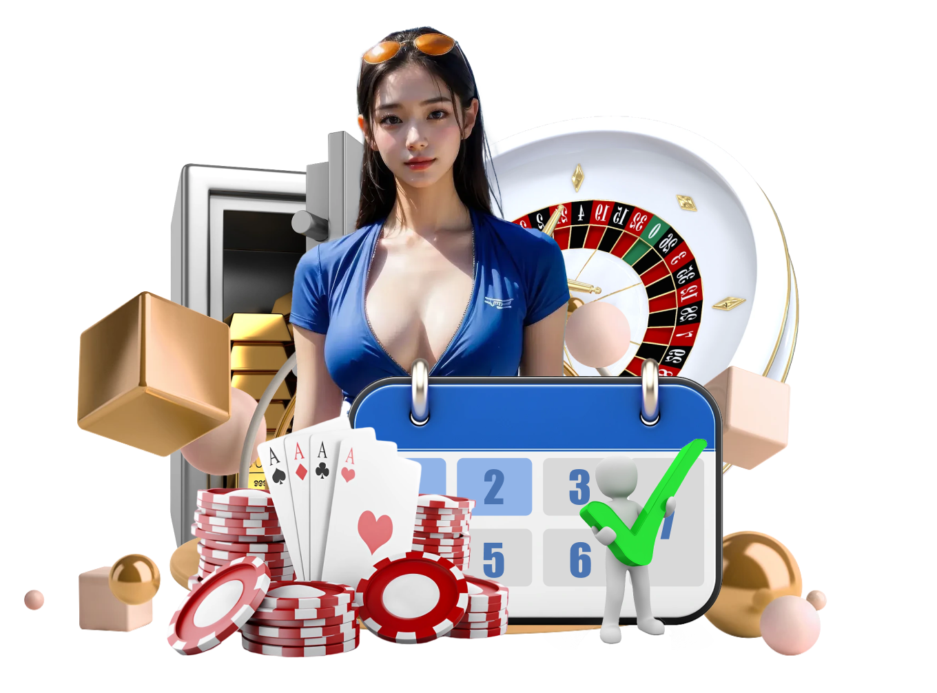 Live dealer rolling Lightning Dice in broadcast studio on zeus4d